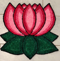 Indian Rangoli Mat-Wool Pooja Aasan, Diwali Wedding,Housewarming Decor.