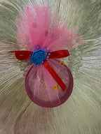 Multi Color Glass Bangles: Party Favor Set of 4.