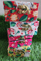 Pichwai Print Tea Light Holder Gift Box: Diwali Wedding Favor