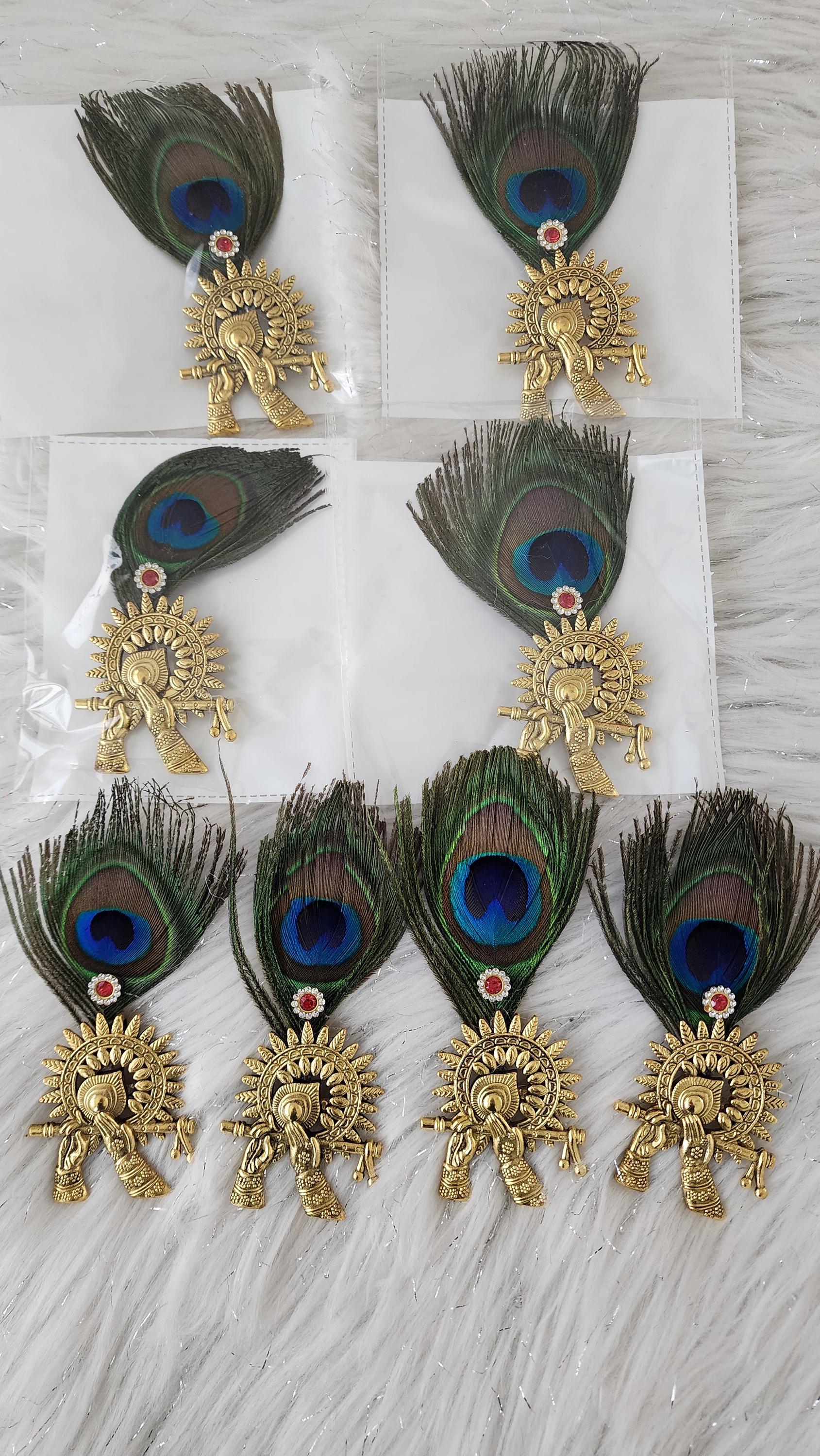 Radha Krishna Wedding Brooches: Indian Wedding Favors.