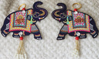 Elephant Shubh-Labh Hanging: Diwali Decoration, Mandir Decor (4 inches)