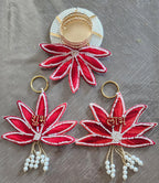 Shubh-Labh Mandir Hanging with T Light: Diwali Decoration, Indian Wedding Decor - 3 Pcs Set