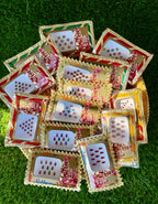 Decorative Bindi Card, Indian Wedding Favor, Shagun Gift