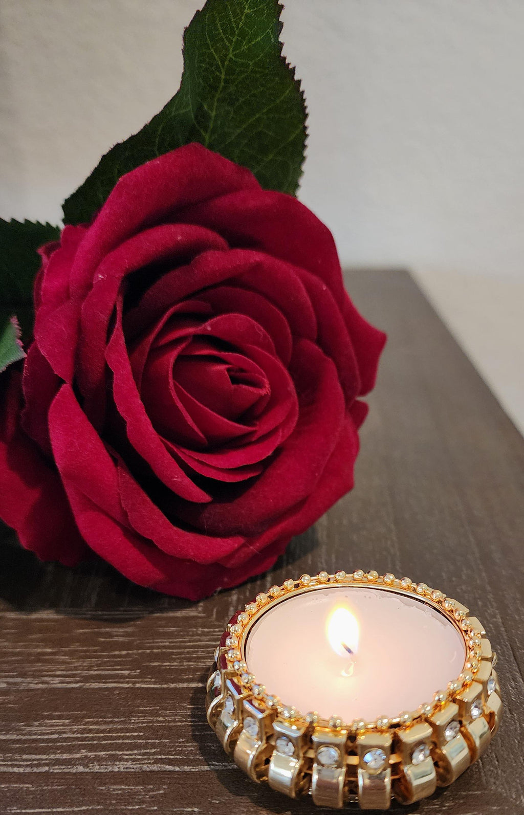 Gold Metal Tea Light Candle Holder with Ghungroo - Diwali Favor / pooja favor.