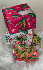 Pichwai Print Handmade Box with T Light Candle Holder