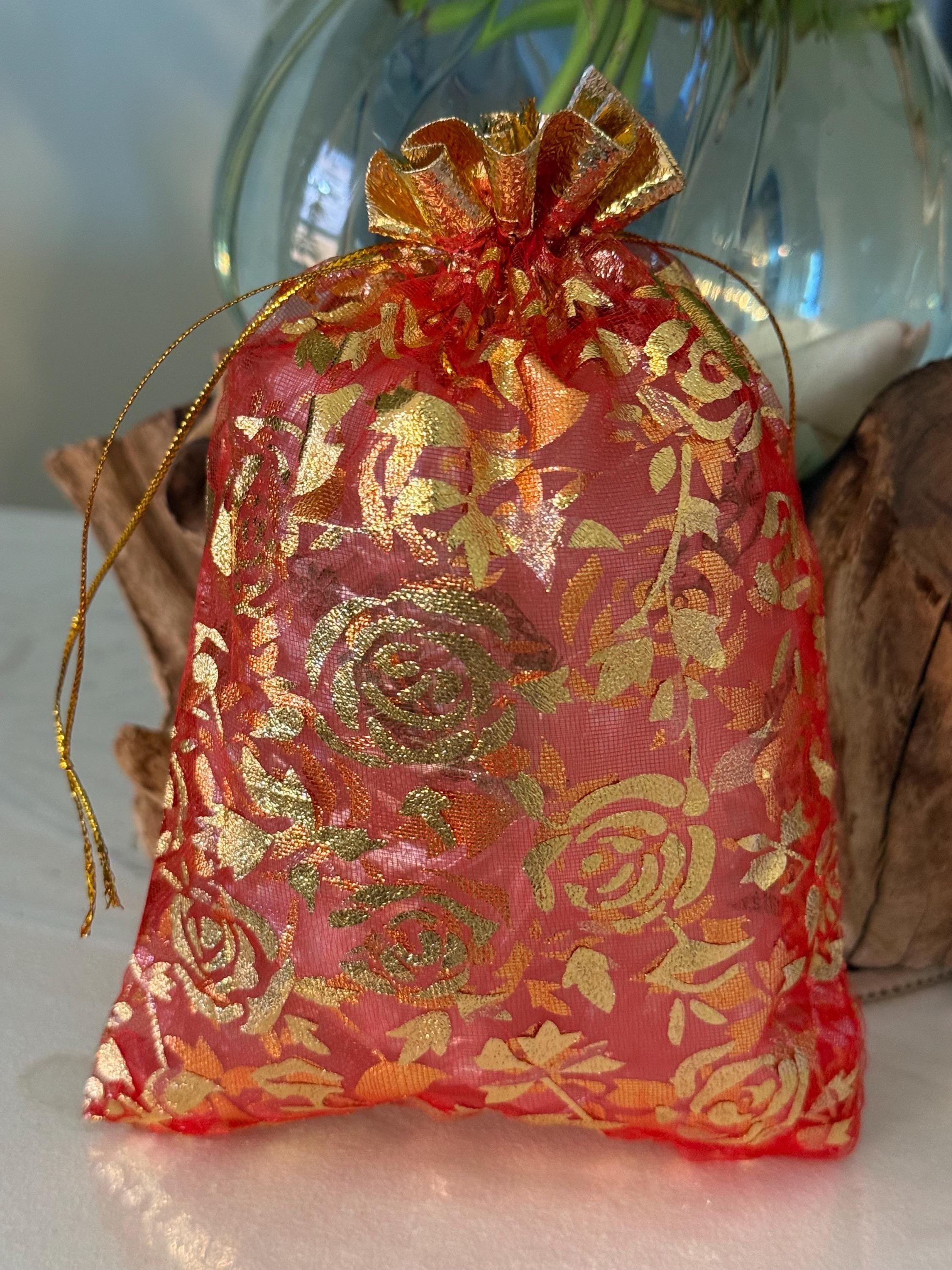 Customizable 5X7 Organza Gift Bags, Elevate Your Gift-Giving Experience Weddings and Special Occasions