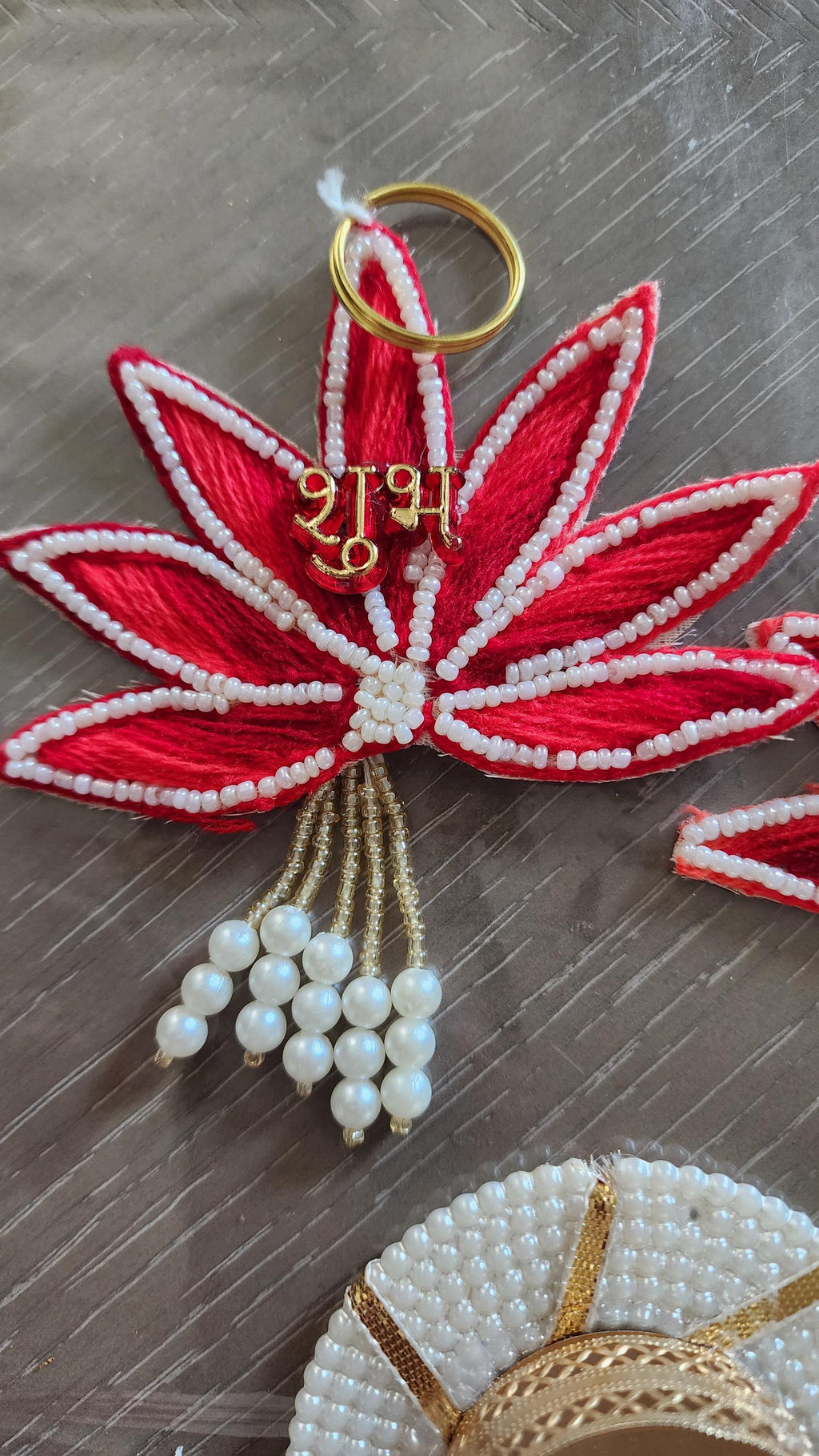 Shubh-Labh Mandir Hanging with T Light: Diwali Decoration, Indian Wedding Decor - 3 Pcs Set