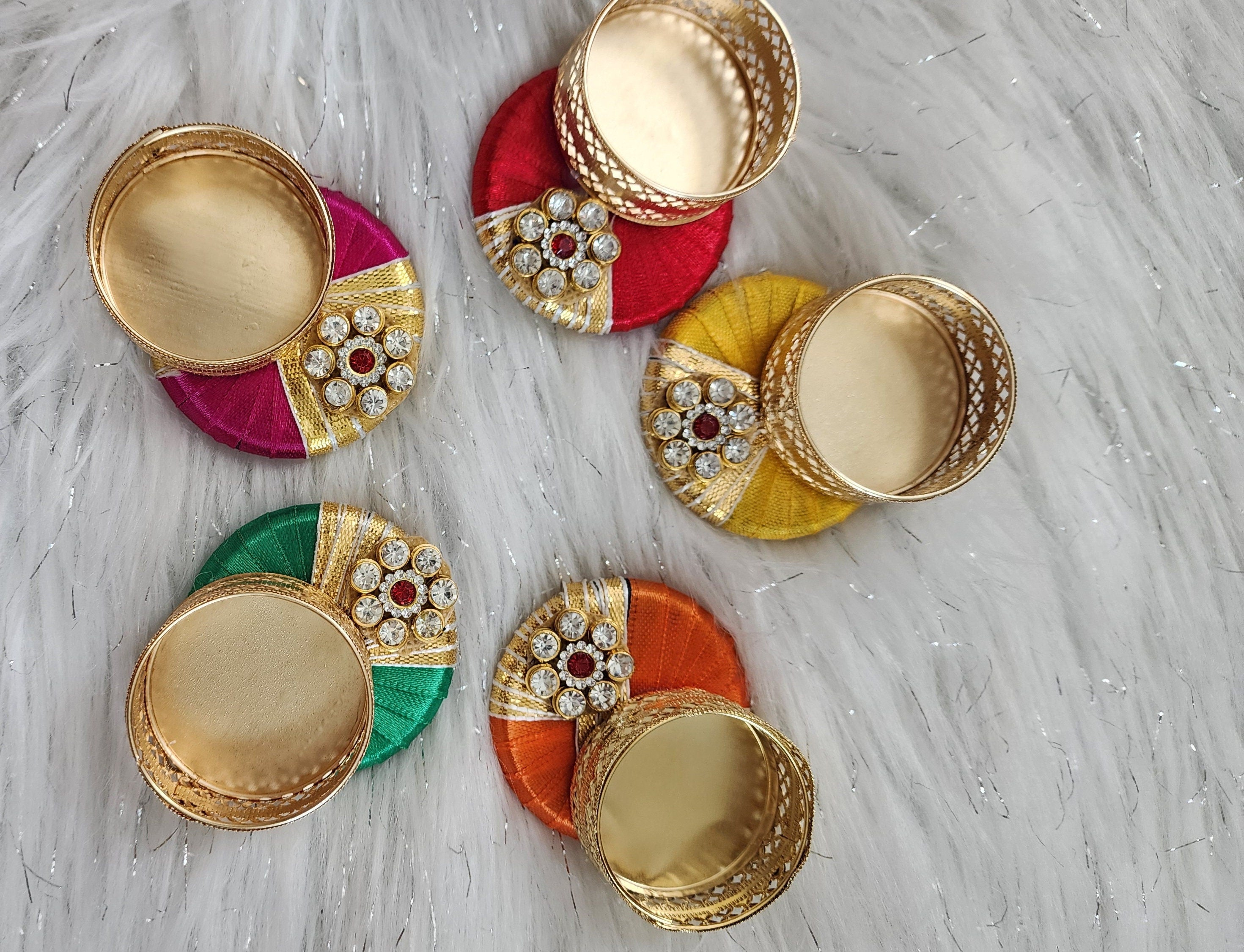 Diwali Tea Light Holders Handmade Wedding Favor Return Gifts.