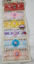 Handmade Kids Rakhi Set: Ribbon, Wood - Raksha Bandhan