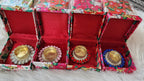 Pichwai Print Handmade Box with T Light Candle Holder