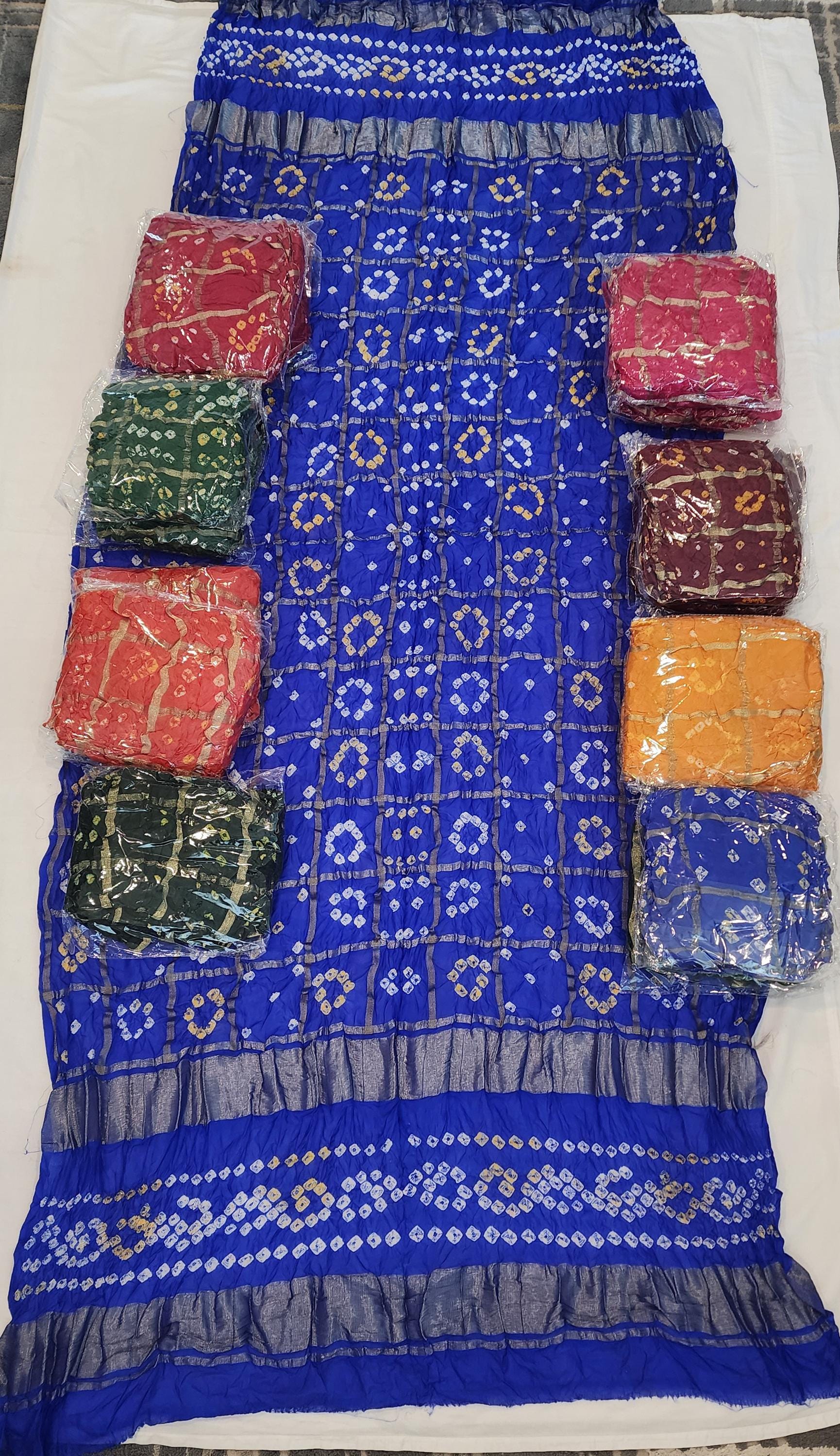Bandhej Ghatchola Dupatta: Rajasthani Wedding Favor, Haldi Mehandi Sangeet