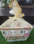 Handmade Cardboard Gift Basket: Wedding, Party Favor, Chocolate Hamper