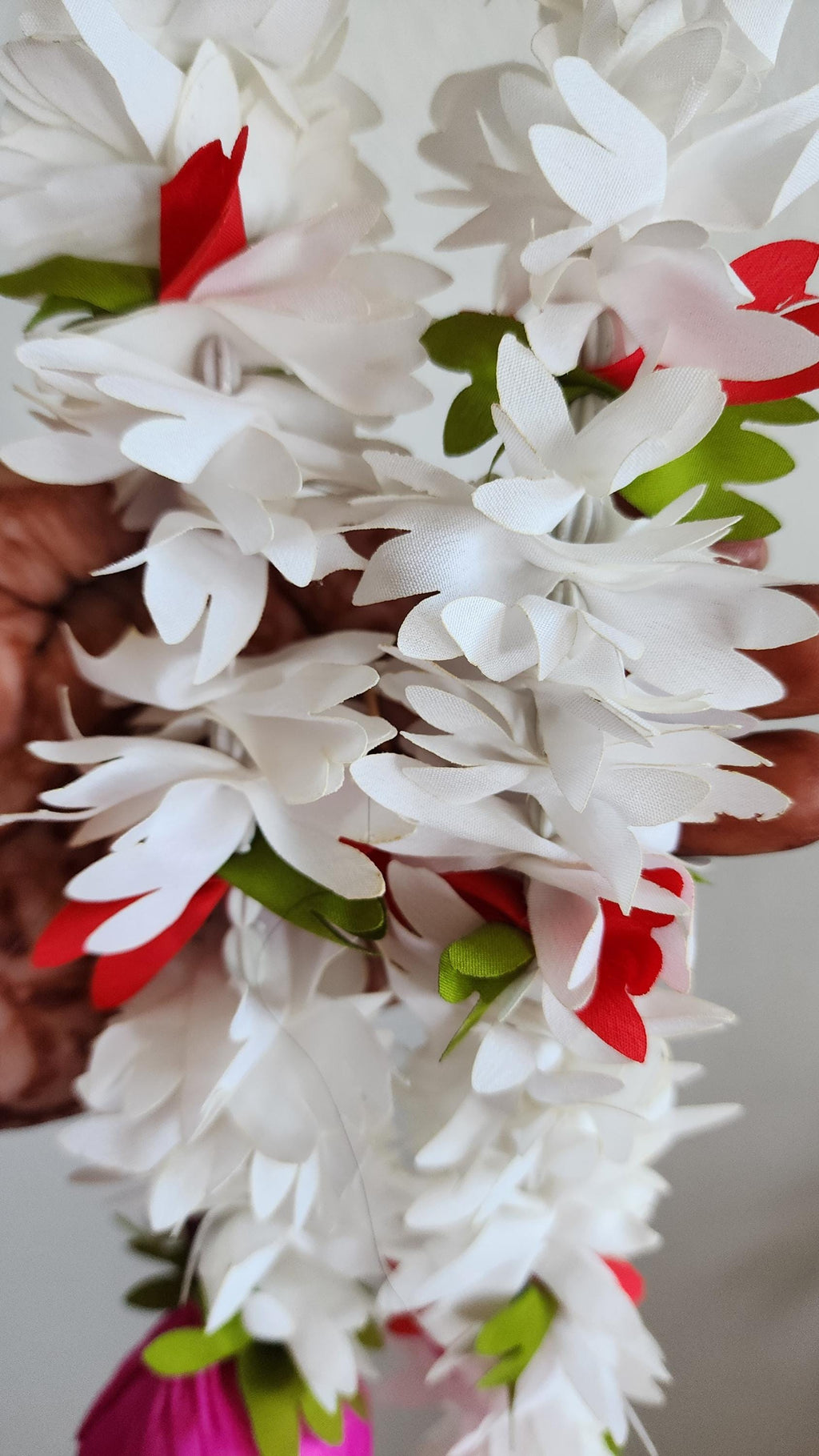 Lotus Bud & Jasmine Garland: Indian Wedding Wall Decor (60 inch)