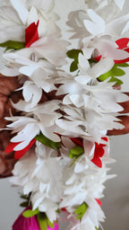 Lotus Bud & Jasmine Garland: Indian Wedding Wall Decor (60 inch)