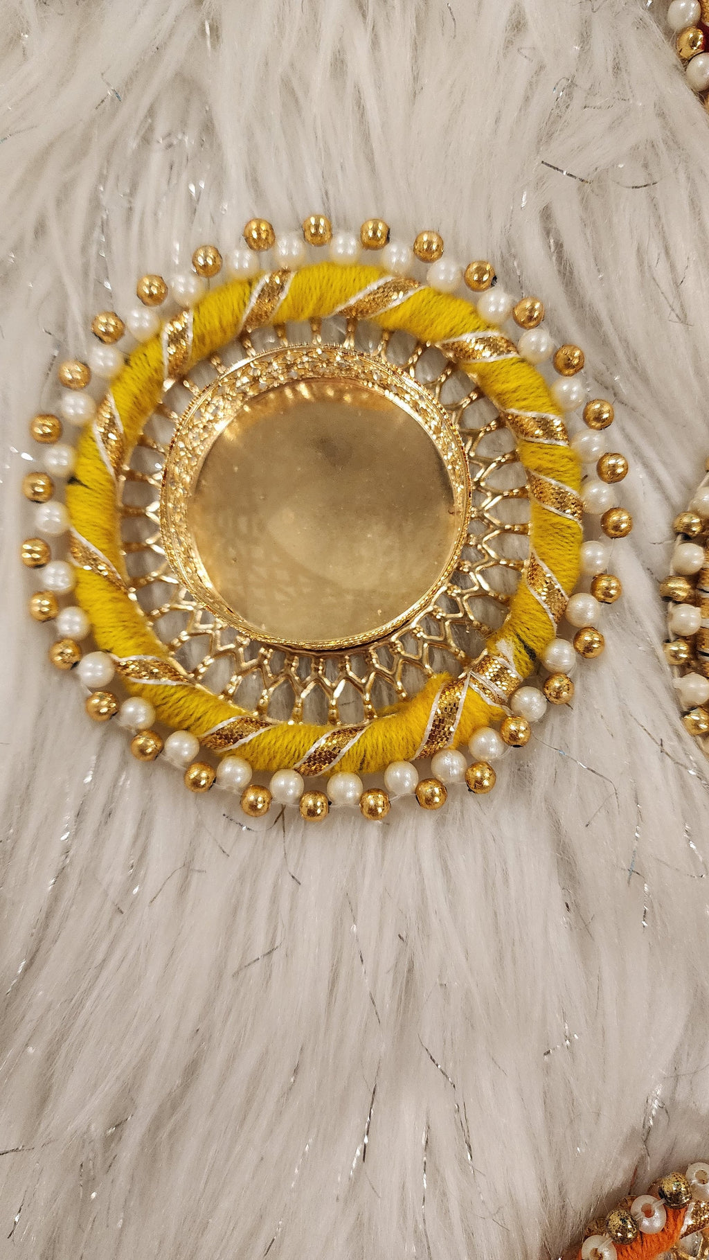 Elegant Tea Light Candle Holder: Diwali Gift, Home Decor, 3 inch.