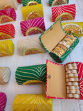 Handcrafted Embroidered Bangle Box: Indian Wedding Favor Gift