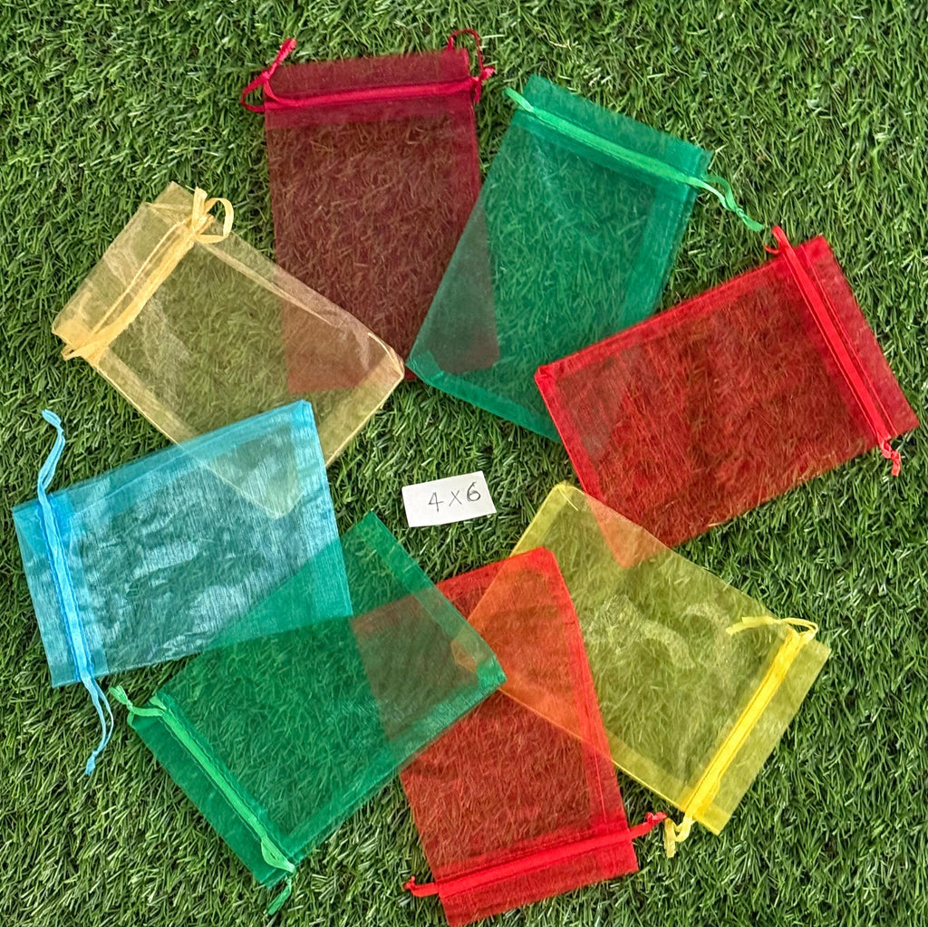 Organza Potli Bag: Elegant Wedding Favor, Jewelry Storage