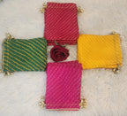 Jaipuri Leheriya Potli Bags - Wedding Favor Gift Bags