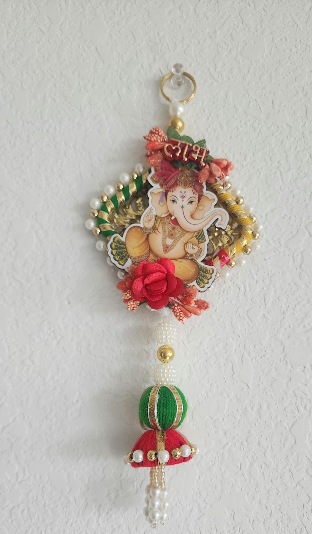 Ganesh Shubh-Labh Hanging: Indian Wedding Diwali Decor.