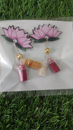 Handmade Lotus Haldi Kumkum Holder: MDF Pooja Favor