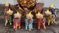 Elephant Handmade Tea Light Holder: Diwali Decor, Indian Wedding Favor