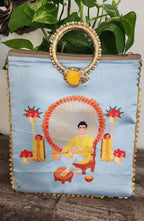 Silk Potli Favor Bags: Haldi Mehndi Wedding Return Gifts