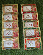 Decorative Bindi Card, Indian Wedding Favor, Shagun Gift