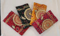 Handcrafted Patola Clutch: Indian Wedding Favor Bag (9 x6)