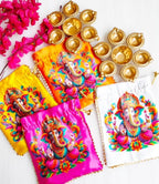 Metal Urli with Diyas: Diwali Housewarming Return Gift