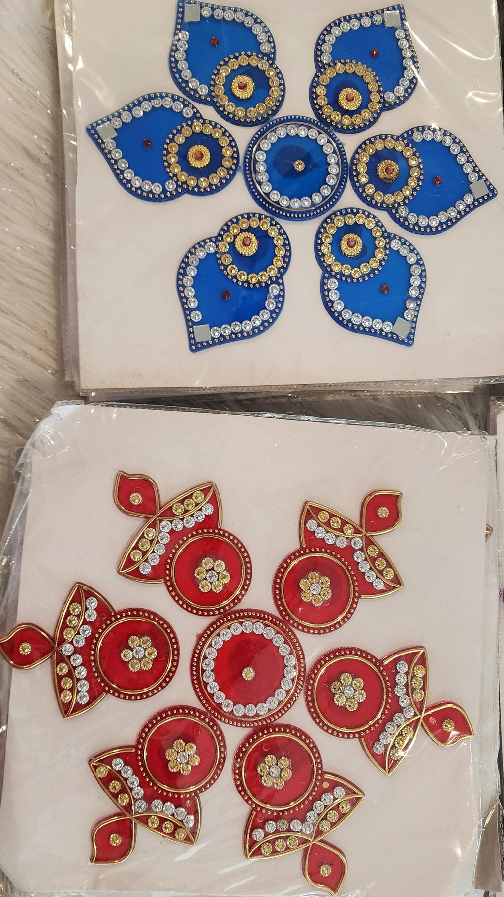 Acrylic Rangoli, 7 Inch Diwali Home Decor