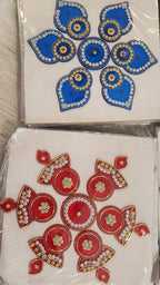 Acrylic Rangoli, 7 Inch Diwali Home Decor