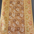 Silk Cheesecloth Table Runner: Bohemian Dining Decor - 14x79