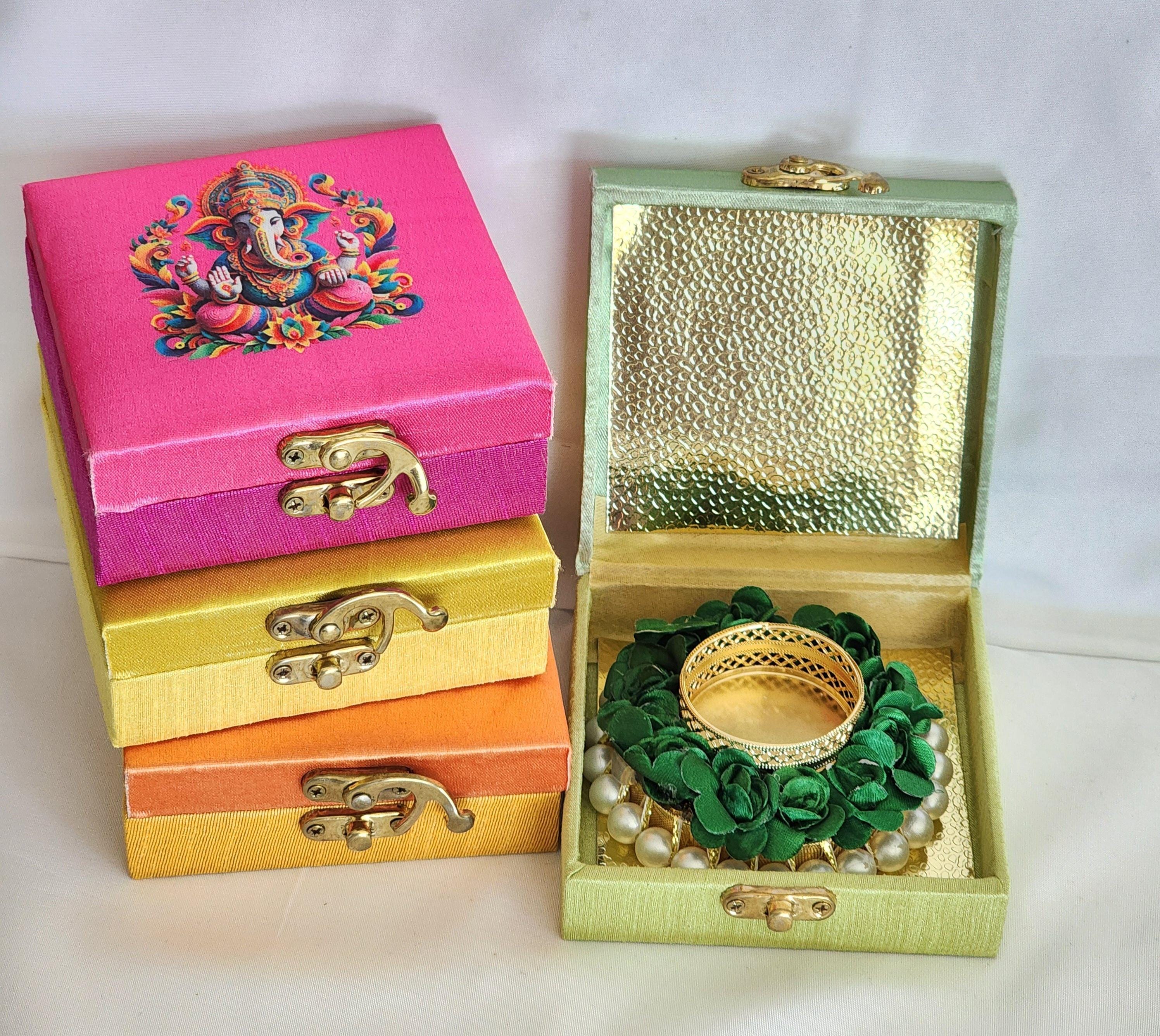 Ganesa Handmade Tea Light Holder: Diwali Wedding Favor, Pooja Decor.