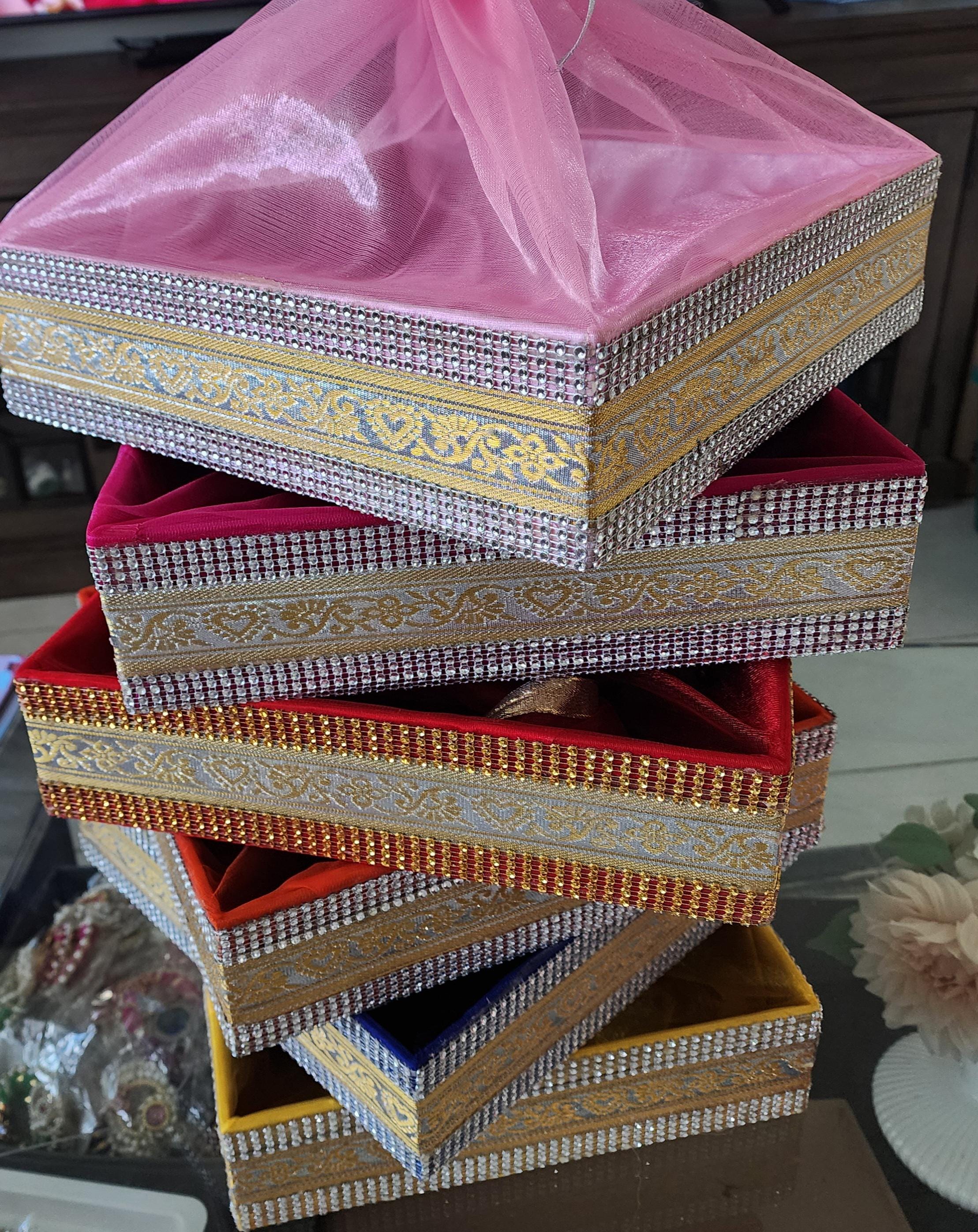 Handmade Decorative Gift Basket: Wedding, Anniversary, Return Gift.