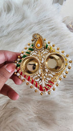 Handcrafted Haldi Kumkum Holder: Pooja & Housewarming Return Gift.