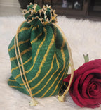 Jaipuri Leheriya Potli Bags - Wedding Favor Gift Bags