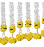 Artificial Gajra Flower Hanging String: Wedding & Festival Decor, 30 Inch