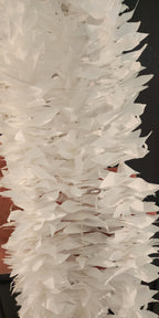 Pink Lotus Garland with Bells: Indian Wedding Temple Decor