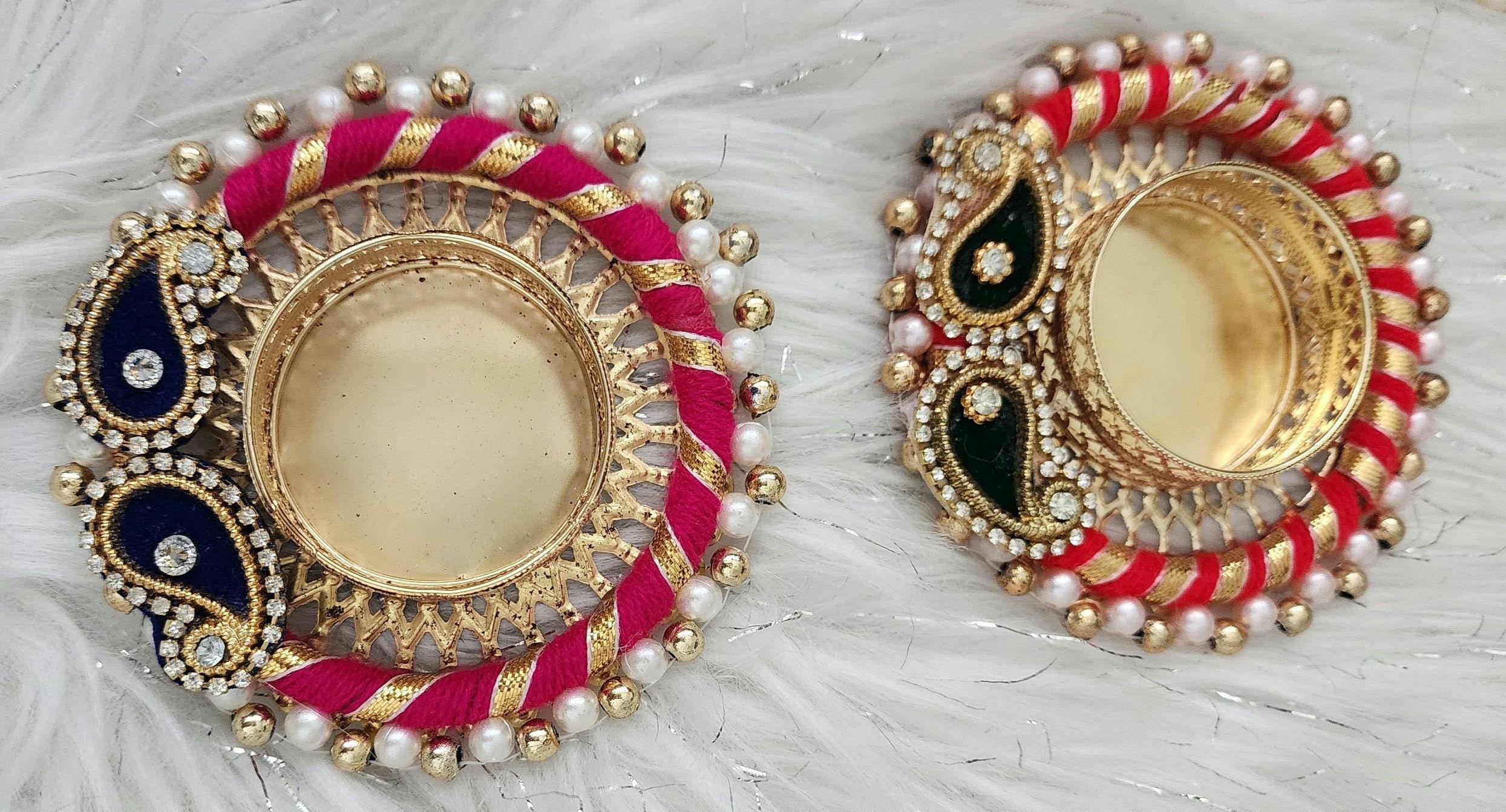 Handcrafted Multi Color Tea Light Holder: Diwali Home Decor