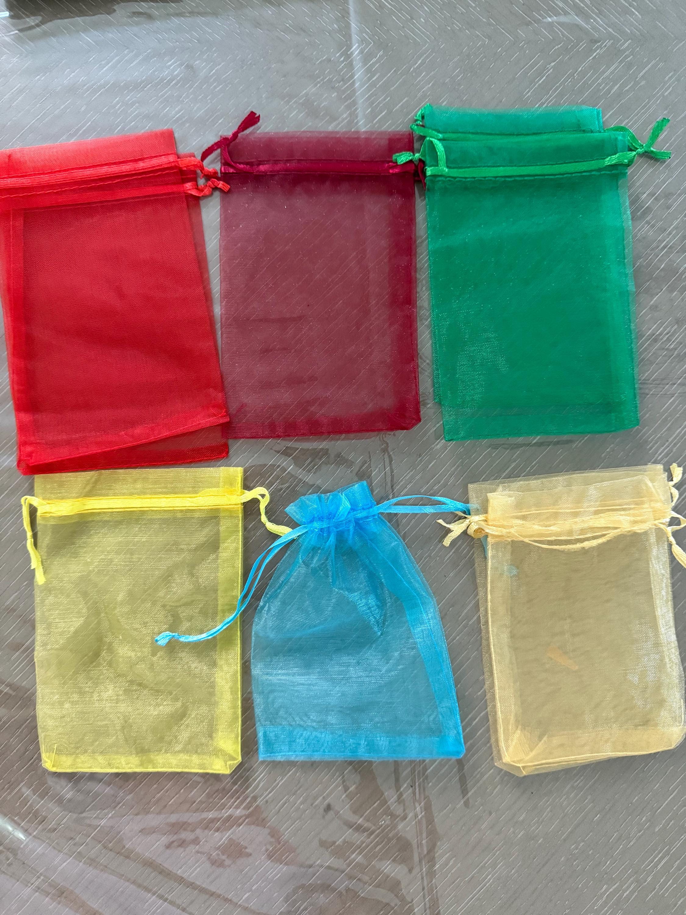 Organza Potli Bag: Elegant Wedding Favor, Jewelry Storage