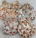 Embroidered Potli Bag: Multicolor Floral, Indian Wedding Favor