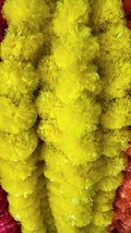 Artificial Marigold Garlands: Colorful Flower Mala, 4.5Foot Hangings