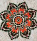 Acrylic Handmade Diwali Rangoli - 15 inch - Festive Home Decor.