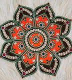 Acrylic Handmade Diwali Rangoli - 15 inch - Festive Home Decor.