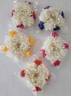 White Jasmine Artificial Flower Gajra: Indian Wedding Hair Accessory