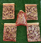 Customizable 5X7 Organza Gift Bags, Elevate Your Gift-Giving Experience Weddings and Special Occasions