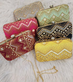 Indian Clutch Bag: Wedding Favor, Party Handbag.