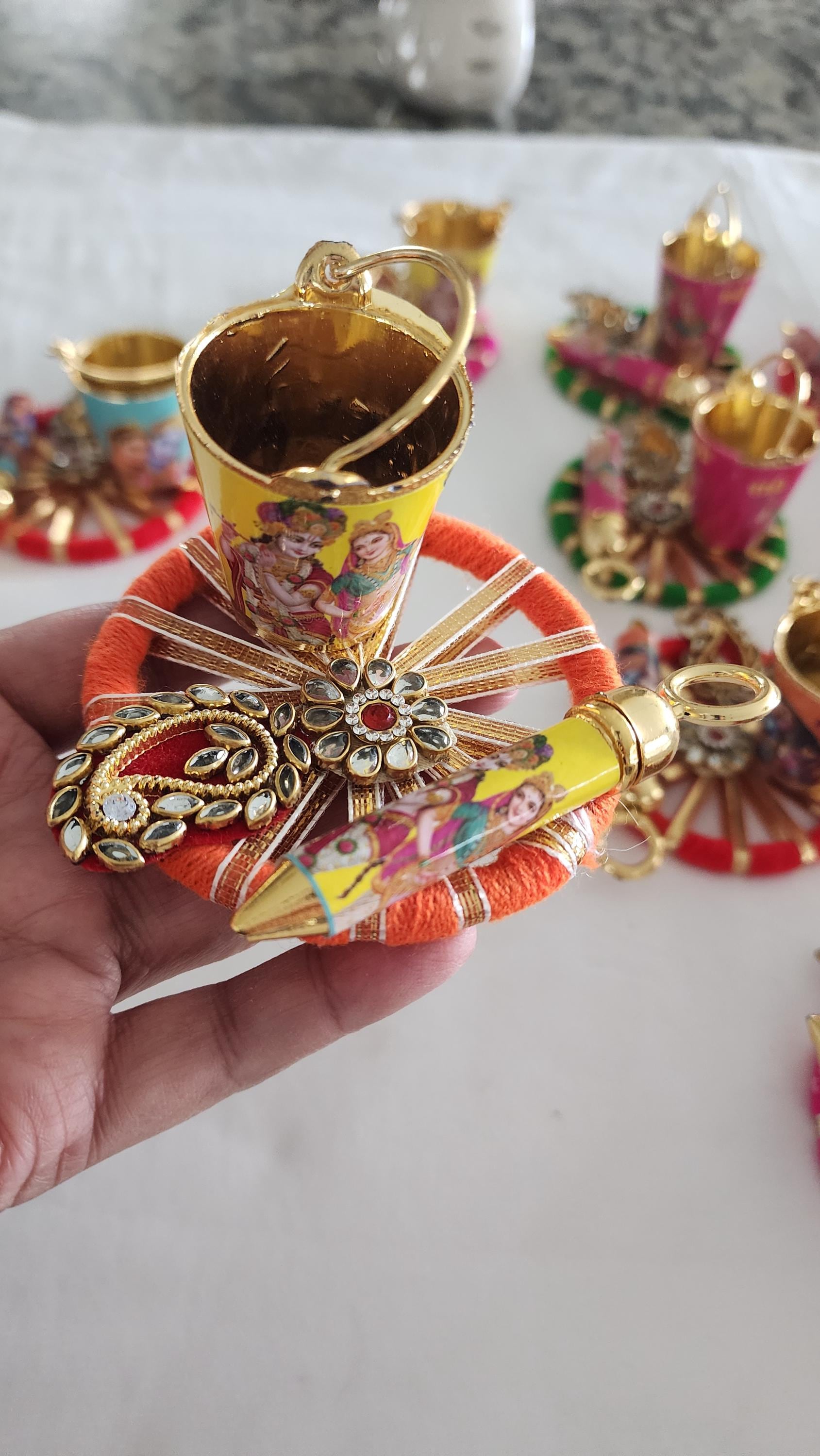 Holi Party FavorHandmade Balti Pichkari Set