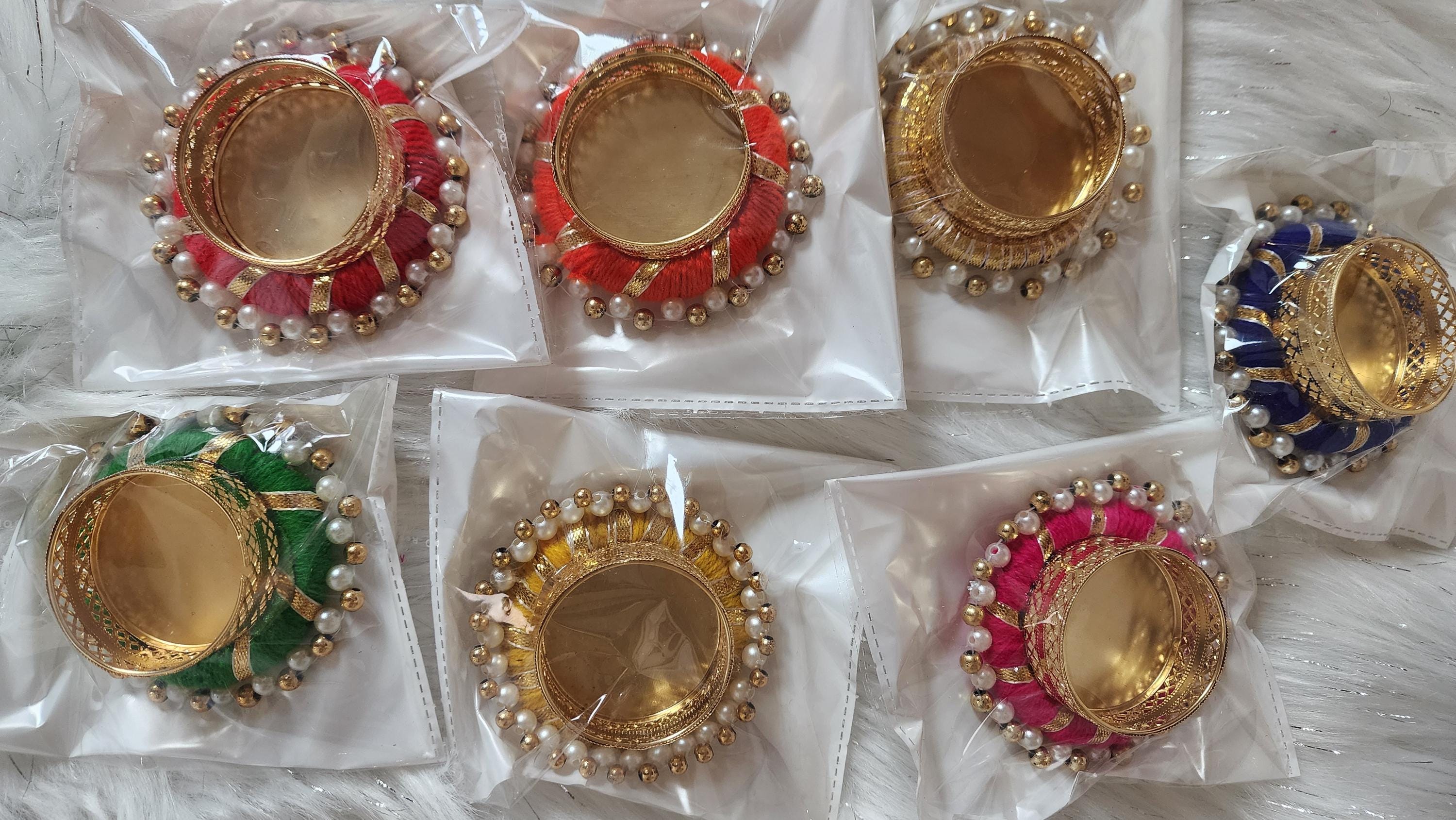 Elegant Handmade Tea Light Candle Holder: Diwali Pooja Decor, Favor Gift