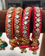 Indian Bangles: Resham Jewelry, Diwali Gift, Wedding Favors.